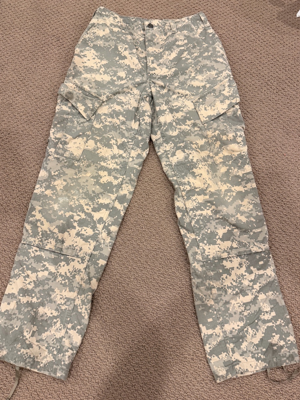 Men's Digital Camo Cargo Pants - Tan/Gray